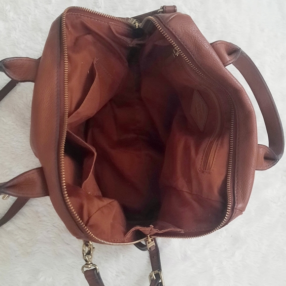 Fossil Fiona Leather Satchel - Picture 10 of 14